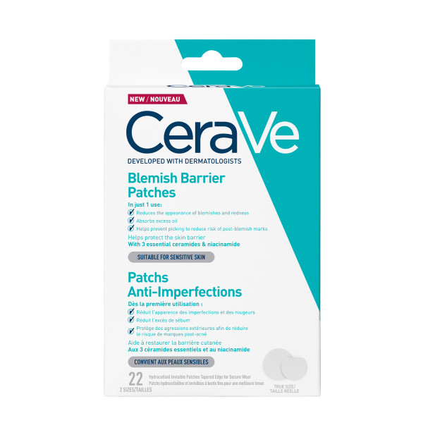 CERAVE - Blemish Barrier Patches - 22τμχ
